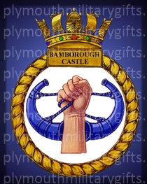 HMS Bamborough Castle Magnet